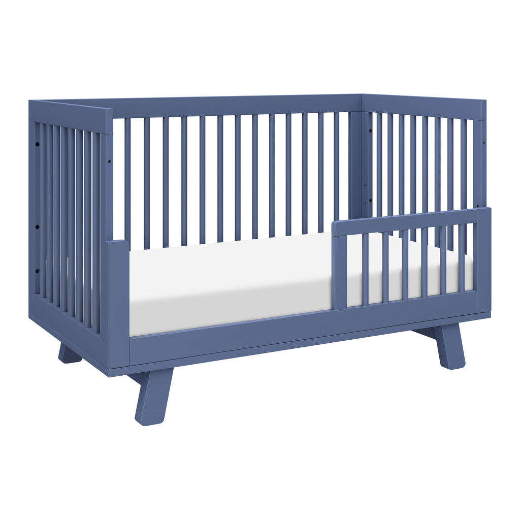 M4201CVB,Hudson 3-in-1 Convertible Crib w/Toddler Bed Conversion Kit in Cove Blue