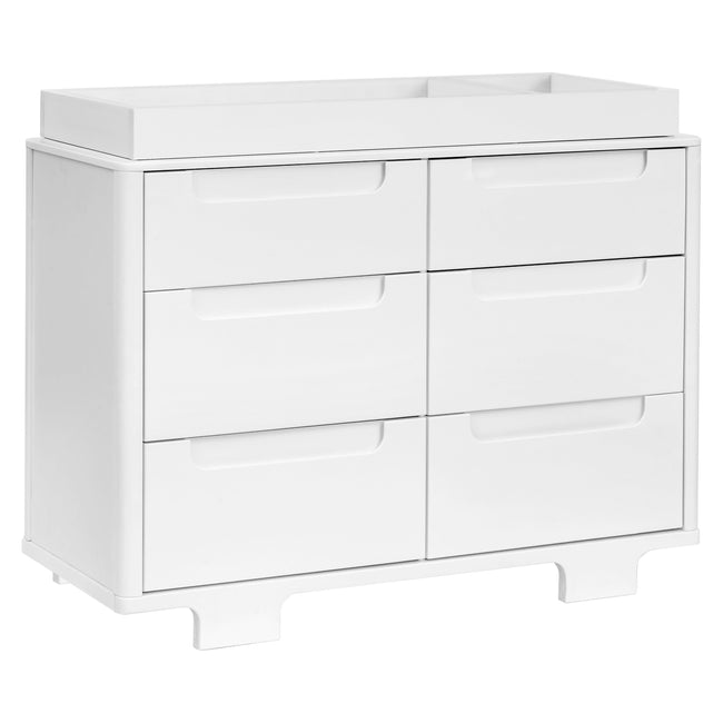 M23426W,Babyletto,Yuzu 6-Drawer Dresser in White