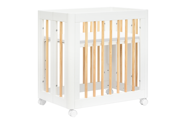 M23401WN,Babyletto,Yuzu 8-in-1 Convertible Crib w/All-Stages Conversion Kits in White/Natural
