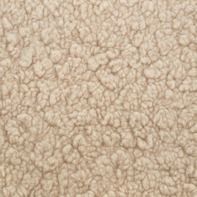 M26385CSGDB,Babyletto,Kiwi Gliding Ottoman in Chai Shearling with Dark Wood Base