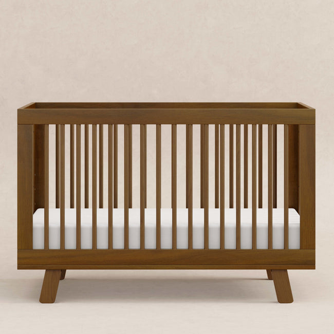 M4201NL,Babyletto,Hudson 3-in-1 Convertible Crib w/Toddler Bed Conversion Kit in Natural Walnut