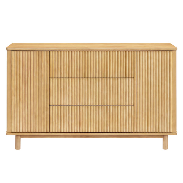 M29816HY,Babyletto,Pogo Tambour Assembled Dresser in Honey