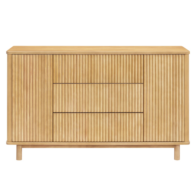 M29816HY,Babyletto,Pogo Tambour Assembled Dresser in Honey