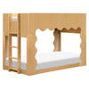 M31171HY,Babyletto Kids,Lido Wave Low Loft Twin Bed in Honey