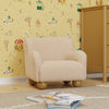 M31903CSG,Babyletto Kids,Swoops Kids Chair in Chai Shearling