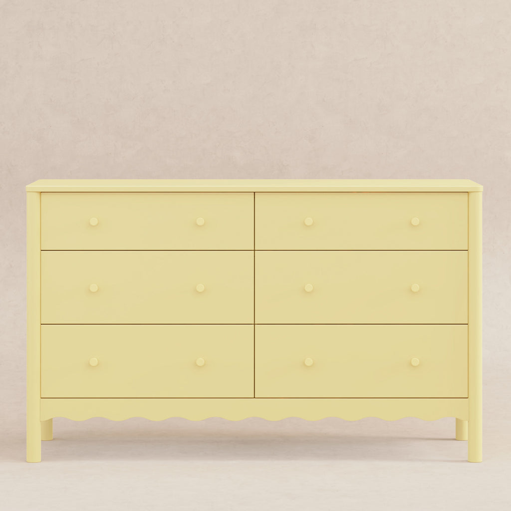 M27916PY,Babyletto,Swell 6-Drawer Assembled Dresser in Pale Yellow