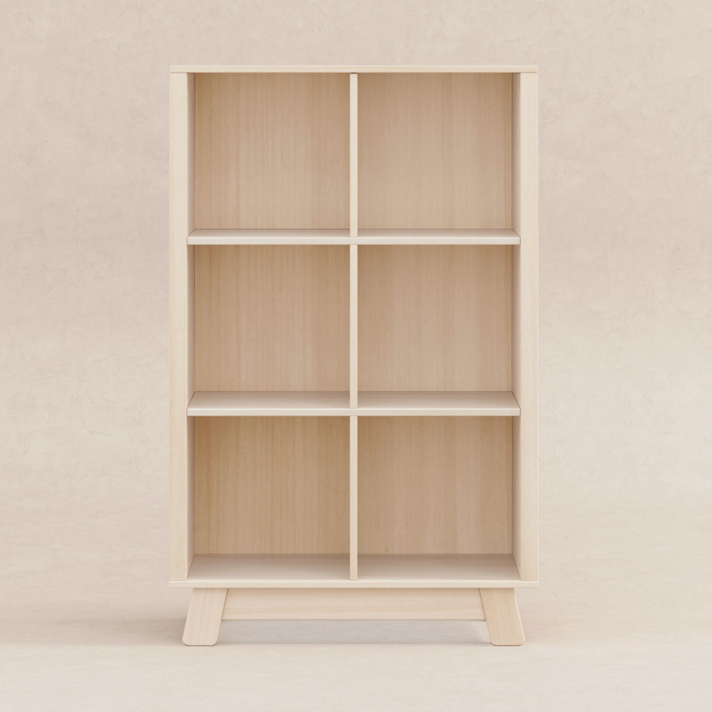 M4211NX,Babyletto,Hudson Cubby Bookcase in Washed Natural