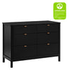 M25616B,Babyletto,Bondi 6-Drawer Assembled Dresser in Black