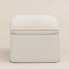 M20985WB,Babyletto,Cali Storage Ottoman in Ivory Boucle