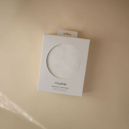 SCS-1006, Mushie Stretchy Organic Crib Sheet