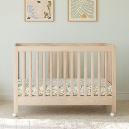 Maki Portable Folding Crib with Toddler Bed Conversion Kit