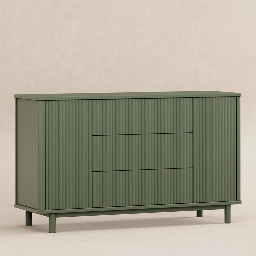 M29816OL,Babyletto,Pogo Tambour Assembled Dresser in Olive