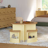 M31720PYHY,Babyletto Kids,Nessa Nesting Play Table in Pale Yellow and Honey