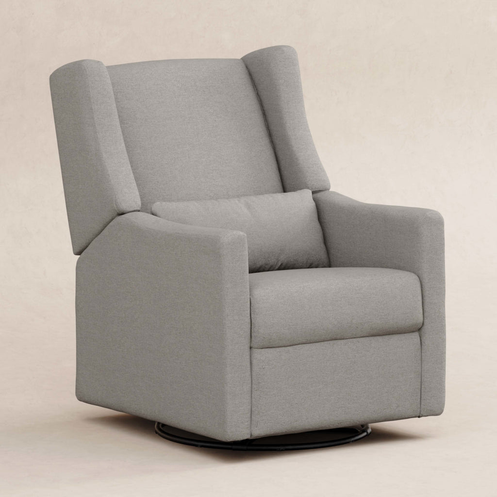 M11288PGEW,Babyletto,Kiwi Glider Recliner w/ Electronic Control and USB in Performance Grey Eco-Weave