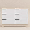 M4216NXW,Babyletto,Hudson 6-Drawer Double Dresser  Assembled in Washed Natural and White