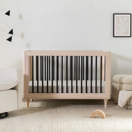 Lolly 3-in-1 Convertible Crib with Toddler Bed Conversion Kit