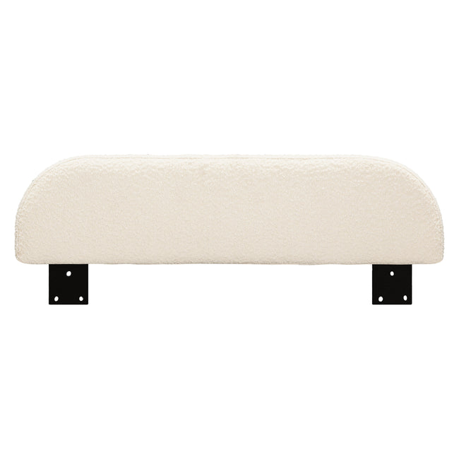 M31399PWB,Babyletto Kids,Upholstered Twin/Full Bed Guardrail in Performance Ivory Boucle