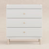 M12923WNX,Babyletto,Gelato 3-Drawer Changer Dresser  Washed Natural Ft w/Removable Changing Tray in White