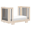 M23401NXB,Babyletto,Yuzu 8-in-1 Convertible Crib w/All-Stages Conversion in Washed Natural/Black