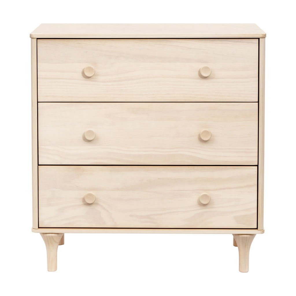 M9023NX,Babyletto,Lolly 3-Drawer Changer Dresser w/Removable Changing Tray in Washed Natural