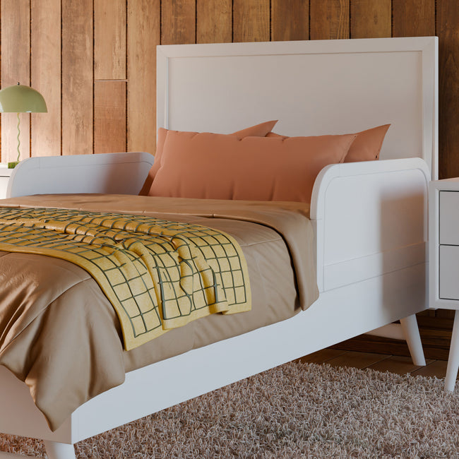 M25999W,Babyletto Kids,Twin/Full Bed Guardrail in White