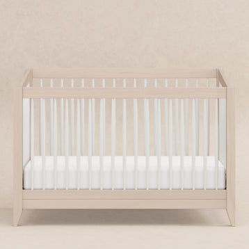 M10301NXW,Babyletto,Sprout 4-in-1 Convertible Crib w/Toddler Bed Conversion Kit in W Natural/White