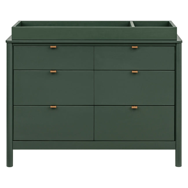 M25616FRGR,Babyletto,Bondi 6-Drawer Assembled Dresser in Forest Green