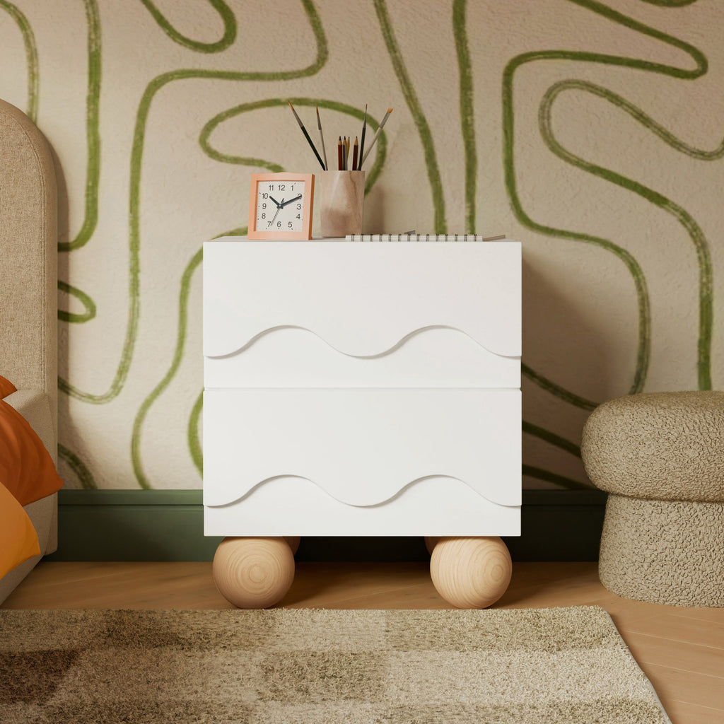 Lido Wave Assembled Nightstand
