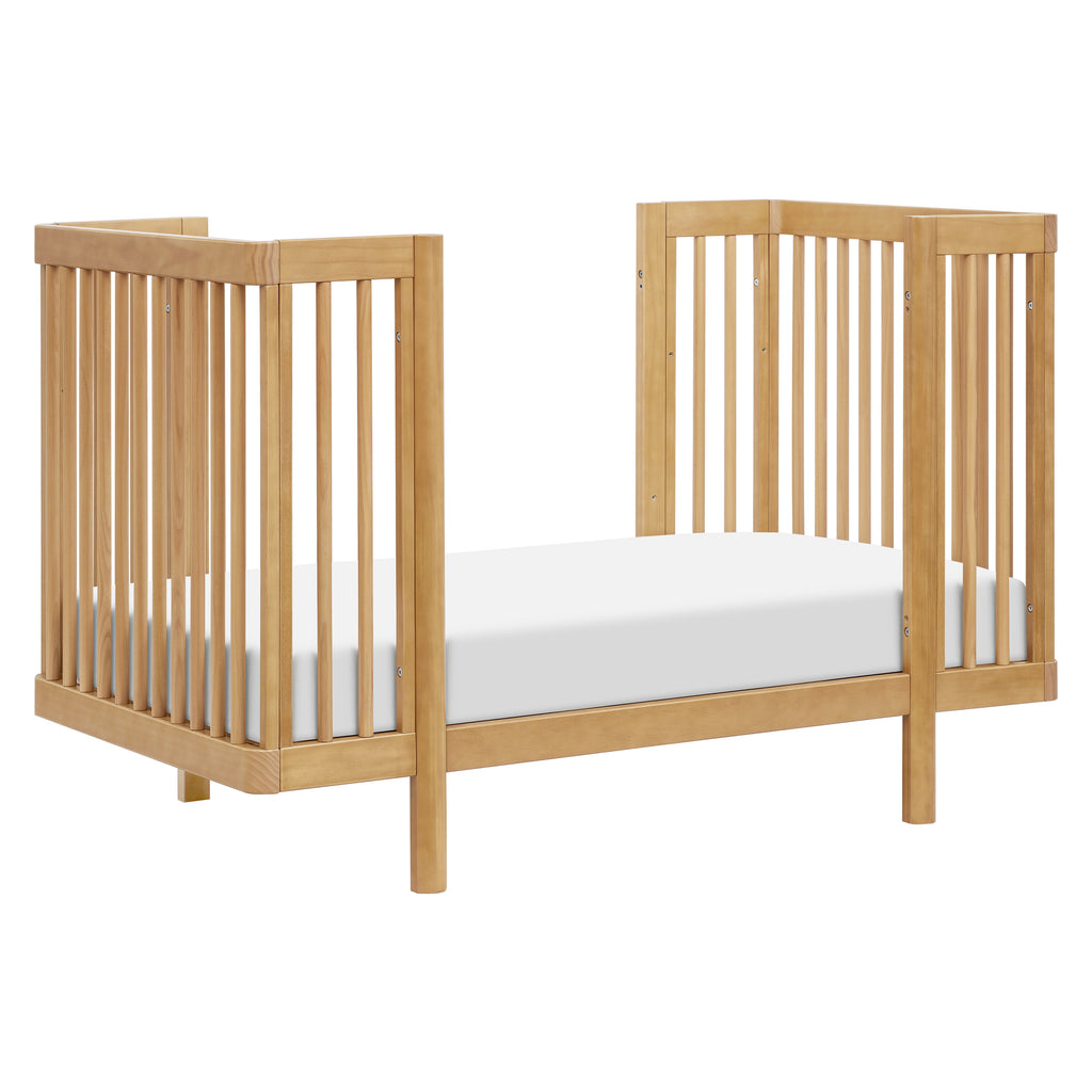 M29880HY,Babyletto,Pogo 8-in-1 Convertible Crib w/All-Stages Conversion Kits in Honey
