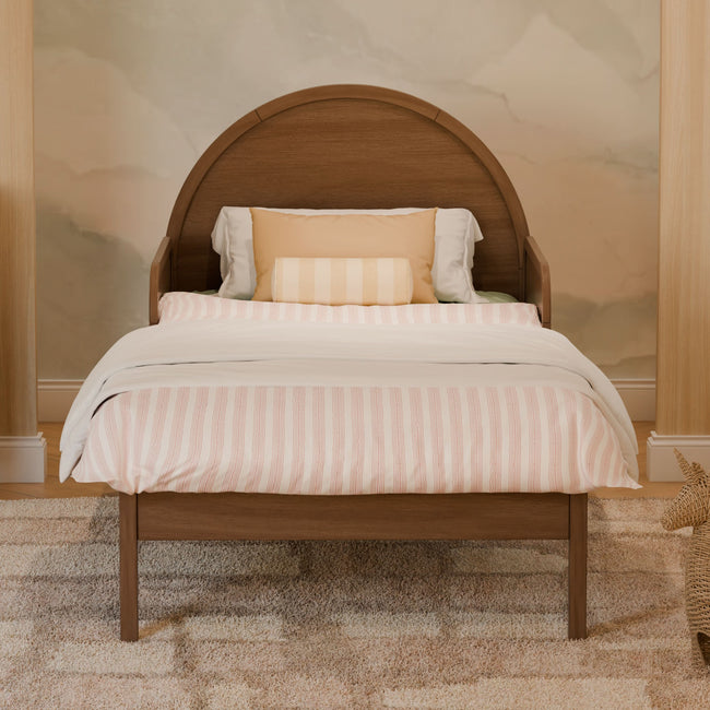 M25999NL,Babyletto Kids,Twin/Full Bed Guardrail in Natural Walnut