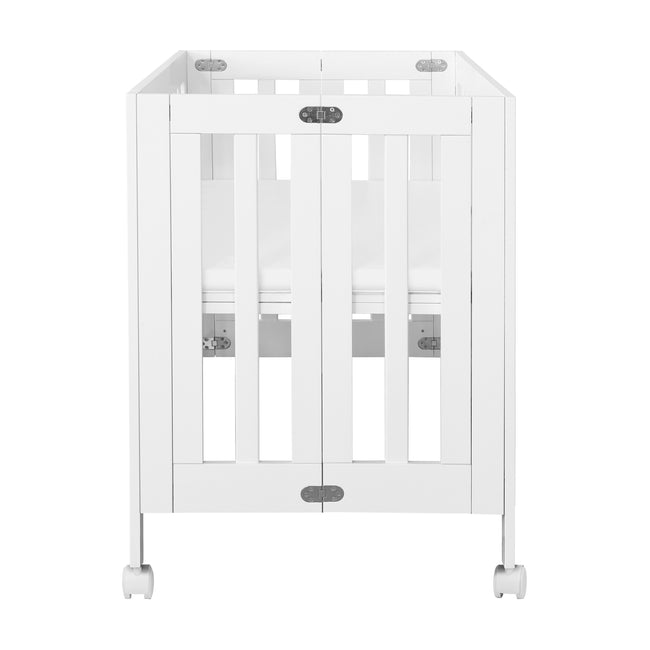 M6698W,Babyletto,Origami Mini Crib in White Finish
