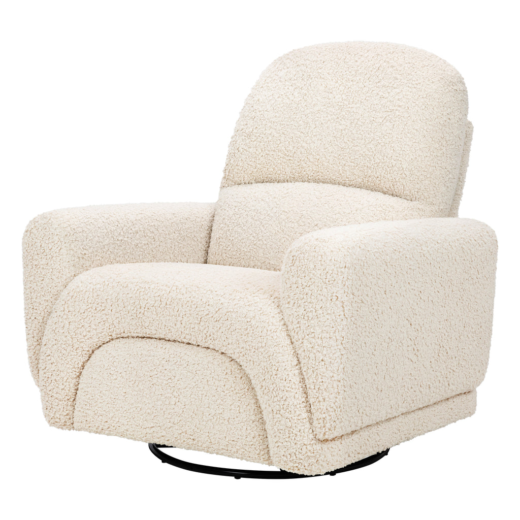 M30087AT,Babyletto,Rainbow Recliner and Swivel Glider in Almond Teddy Loop