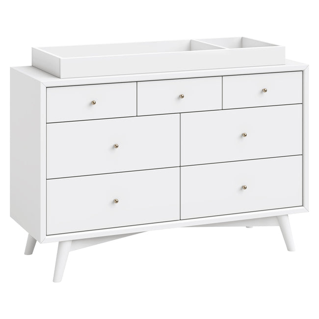 M15916W,Babyletto,Palma 7-Drawer Double Dresser  Assembled in White