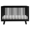 M4201B,Babyletto,Hudson 3-in-1 Convertible Crib w/Toddler Bed Conversion Kit in Black