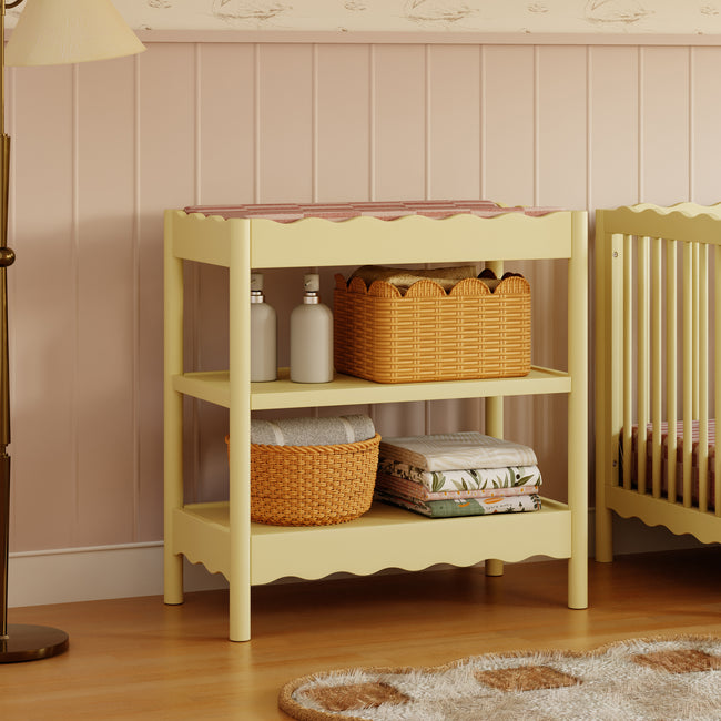 M27902PY,Swell Changing Table in Pale Yellow