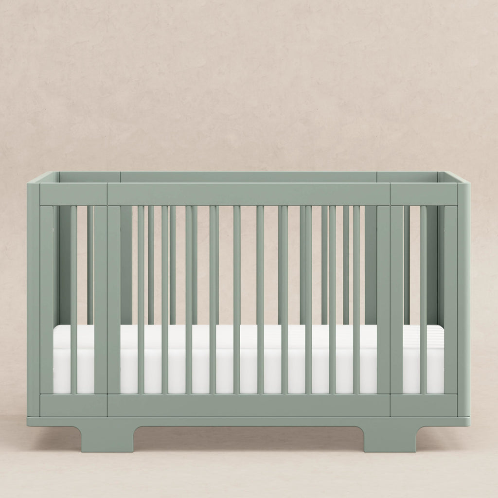 M23401LS,Babyletto,Yuzu 8-in-1 Convertible Crib w/All-Stages Conversion Kits in Light Sage