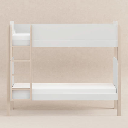 M18494WNX,Babyletto Kids,TipToe Bunk Bed in White and Washed Natural