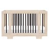 M23401NXB,Babyletto,Yuzu 8-in-1 Convertible Crib w/All-Stages Conversion in Washed Natural/Black