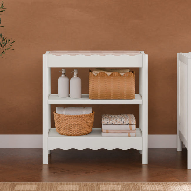 M27902W,Swell Changing Table in White