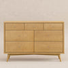 M15916HY,Babyletto,Palma 7-Drawer Double Dresser  Assembled in Honey