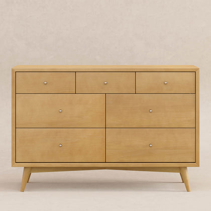 M15916HY,Babyletto,Palma 7-Drawer Double Dresser  Assembled in Honey