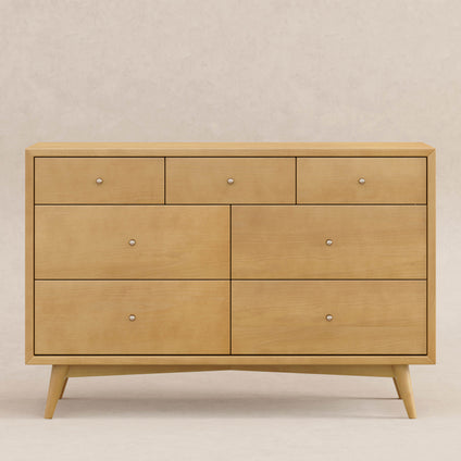 M15916HY,Babyletto,Palma 7-Drawer Double Dresser  Assembled in Honey