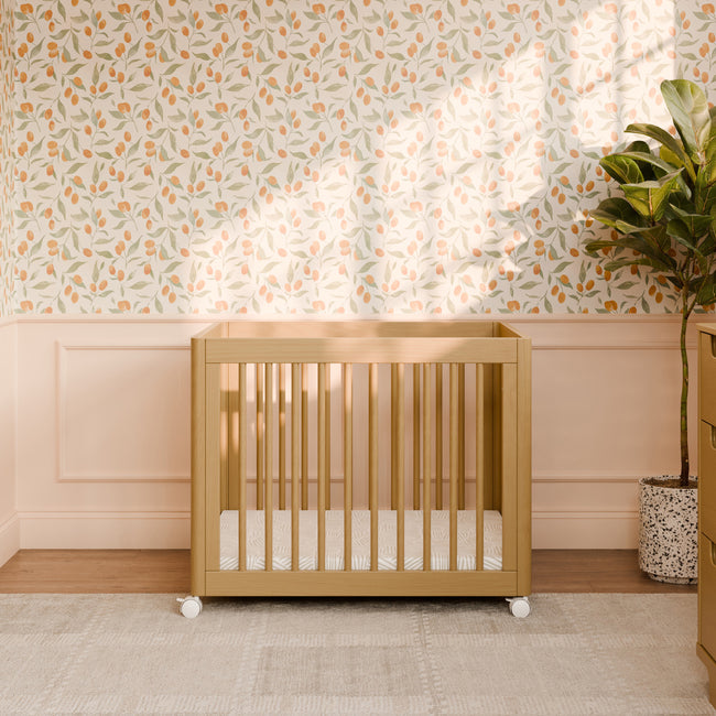 M23401HY,Babyletto,Yuzu 8-in-1 Convertible Crib w/All-Stages Conversion Kits in Honey