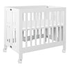 M6698W,Babyletto,Origami Mini Crib in White Finish
