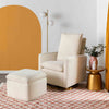 M20985WB,Babyletto,Cali Storage Ottoman in Ivory Boucle