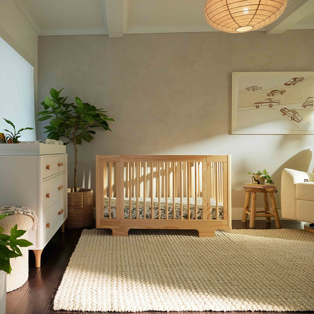 M23401N,Babyletto,Yuzu 8-in-1 Convertible Crib w/All-Stages Conversion Kits in Natural