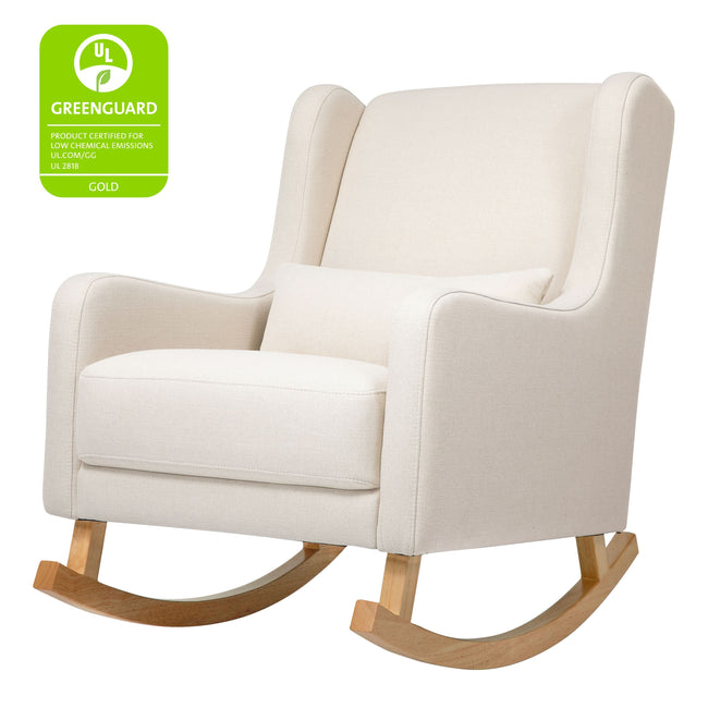 M20687PNETL,Babyletto,Kai Rocker in Performance Natural Eco-Twill w/Light Legs