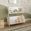 M10611WNX,Babyletto Kids,Tally Storage and Bookshelf in White and Washed Natural Finish