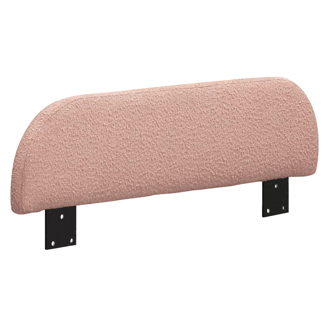 M31399PRSB,Babyletto Kids,Upholstered Twin/Full Bed Guardrail in Performance Rose Boucle