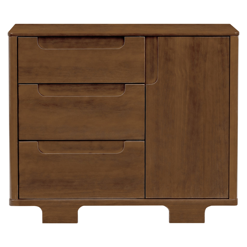 M23423NL,Babyletto,Yuzu 3-Drawer Changer Dresser in Natural Walnut